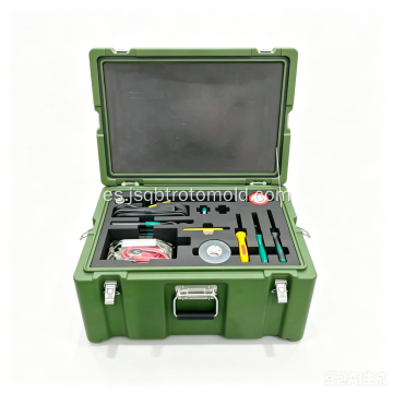 Estuche con ruedas rotomoldeado para equipos sensibles
